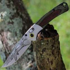 Benchmade 15085 Limited Edition Artist Series - Mallard Duck ( 15085-2203 )