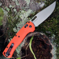 Benchmade Taggedout Folder-Orange Grivory (3.50" 154 Steel)-15535 -Benchmade Shop 15535.3 81545.1661888493