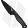 Benchmade Dacian Fixed Blade Knife Black Canvas Micarta (3.5" Cerakote) 203BK-02 2 Benchmade Dacian Fixed Blade Knife Black Canvas Micarta (3.5" Cerakote) 203BK-02 -Benchmade Shop 203BK 02 large