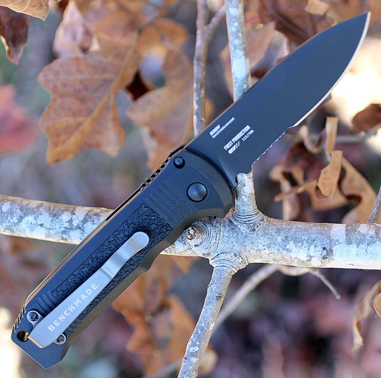 Benchmade Casbah - Blk Grivory (3.4" CPM-S30V) 4400SBK 4 Benchmade Casbah - Blk Grivory (3.4" CPM-S30V) 4400SBK - Image 2