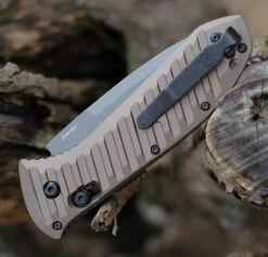 Benchmade Auto Presidio II - Brnt Brze Alum (3.72" CPM-M4) 5700SGY -Benchmade Shop 5700SGY 92665.1610562955