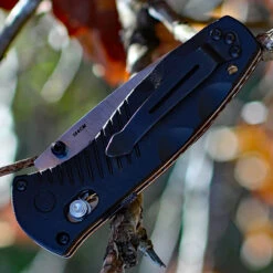 Benchmade Mini Barrage A/O - Blk Valox (2.91" CPM-154CM) 585S -Benchmade Shop 585s.2 12949.1660244976