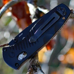 Benchmade Barrage 583SBK, 3.6 In. 154CM Stainless Blade, Assisted Opening, Black Combo Edge -Benchmade Shop 585sbk.2 4 88025.1566585895