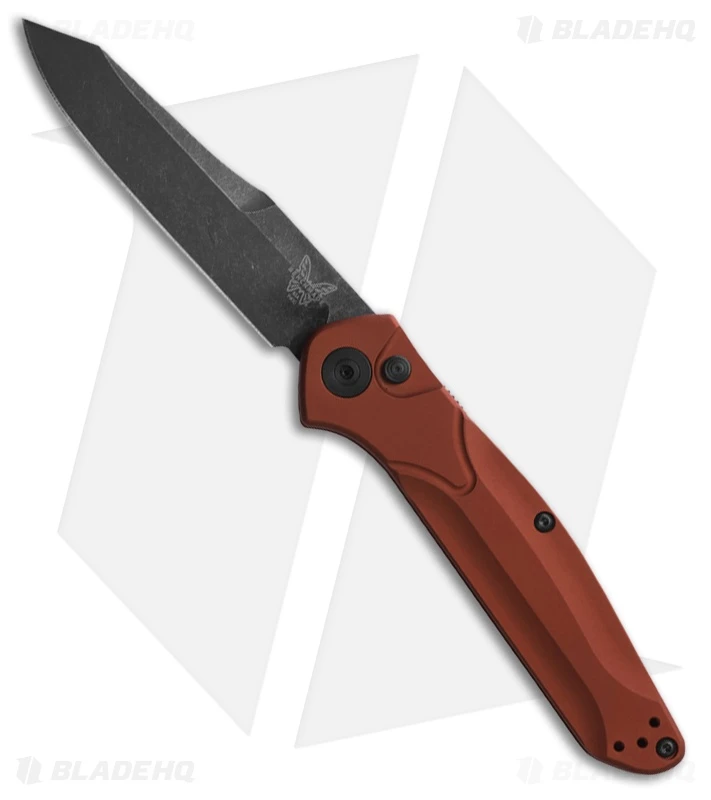 Benchmade Osborne Automatic Knife Burnt Copper Aluminum (3.4" Black SW) 9400BK-03 3 Benchmade Osborne Automatic Knife Burnt Copper Aluminum (3.4" Black SW) 9400BK-03