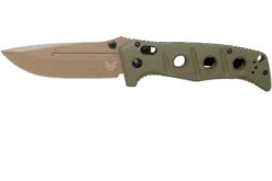 Benchmade 275FE-2 Sibert Adamas OD Green G10, Flat Earth Pocket Knife, Shane Sibert Design
