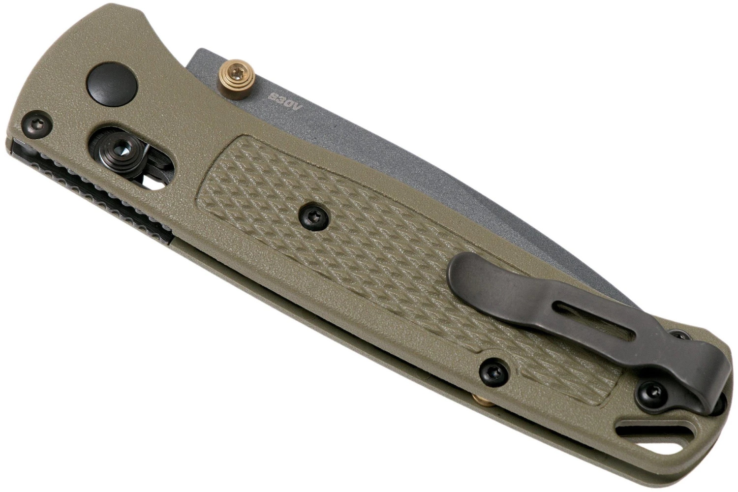 Benchmade Bugout 535GRY-1 Ranger Green Pocket Knife 6 Benchmade Bugout 535GRY-1 Ranger Green Pocket Knife - Image 4