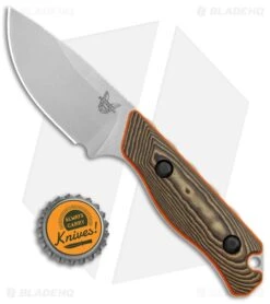 Benchmade 15017-1 Hidden Canyon Hunter Fixed Blade Knife Richlite (2.8" SW S90V) -Benchmade Shop Benchmade 15017 1 Hidden Canyon Hunter Richlite SW BHQ 114157 jr bottlecap large