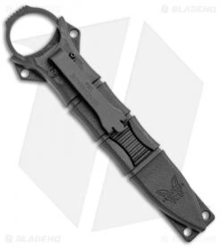 Benchmade 173BK Mini SOCP Fixed Blade Knife (2.22" Black) -Benchmade Shop Benchmade 173BK Mini SOCP Black 173BK BHQ 99478 jr sheath