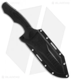 Benchmade 183BK Contego Fixed Blade Knife (4.97" Black) -Benchmade Shop Benchmade 183bk osborne sheath