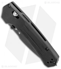 Benchmade 427SBK Mini Vallation AXIS-Assist Knife Black (3.2" Black Serr) -Benchmade Shop Benchmade 427BK Mini Vallation AXIS Assist Black Black Serr 427SBK BHQ 97771 jr spine