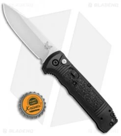 Benchmade 4400 Casbah Automatic Knife Black Grivory (3.4" Satin) -Benchmade Shop Benchmade 4400 Casbah Black Grivory Satin 4400 BHQ 51626 jr bottlecap 2