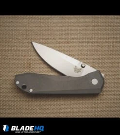 Benchmade 765 Mini Titanium Monolock Knife (3.24" Satin) -Benchmade Shop Benchmade 765 mini ti monolock BHQ 33671 dl