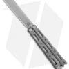 Benchmade 87 Ti Bali-Song Butterfly Knife Titanium (4.5" Satin) -Benchmade Shop Benchmade 87 Ti satin BHQ 51596 jr