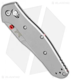 Benchmade 940 Osborne AXIS Lock Knife Titanium (3.4" Satin S90V) 940-2001 -Benchmade Shop Benchmade 940 Osborne AXIS Lock Ti Satin 940 2001 BHQ 106722 jr spine