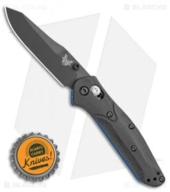 Benchmade 945BK-1 Mini Osborne AXIS Lock Knife Black G-10 (2.9" Black) -Benchmade Shop Benchmade 945BK 1 Mini Osborne AXIS Lock Knife Black G 10 2.9 Black 945BK 1 BHQ 117626 LS Bottlecap