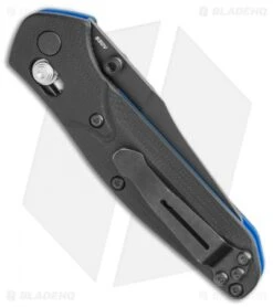 Benchmade 945BK-1 Mini Osborne AXIS Lock Knife Black G-10 (2.9" Black) -Benchmade Shop Benchmade 945BK 1 Mini Osborne AXIS Lock Knife Black G 10 2.9 Black 945BK 1 BHQ 117626 LS Side