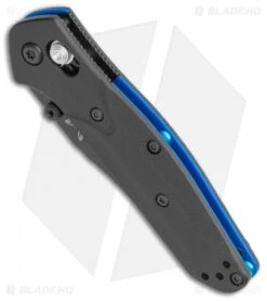 Benchmade 945BK-1 Mini Osborne AXIS Lock Knife Black G-10 (2.9" Black) -Benchmade Shop Benchmade 945BK 1 Mini Osborne AXIS Lock Knife Black G 10 2.9 Black 945BK 1 BHQ 117626 LS Spine