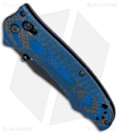 Benchmade Rift 950BK-1801 Limited Edition SHOT Show 2018 Knife CF/Blue G-10 -Benchmade Shop Benchmade 950BK 1801 Rift Osborne Black BHQ 78787 jr spine