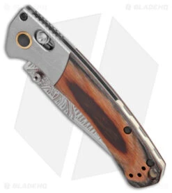 Benchmade Artist Series Mini Crooked River Elk AXIS Lock Knife (3.4" SW S30V) -Benchmade Shop Benchmade ARtist Series Mini Crooked River Knife Bull Elk BHQ 174396 jr spine