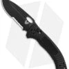 Benchmade Aileron AXIS Lock Knife Black G-10 (3.45" Black Serr) 737SBK -Benchmade Shop Benchmade Aileron AXIS Lock Black G 10 Black Serr 737SBK BHQ 88739 jr