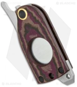 Benchmade Aller Fumée Friction Folder Knife Red Richlite (1.6" Satin) 381 7 Benchmade Aller Fumée Friction Folder Knife Red Richlite (1.6" Satin) 381 -Benchmade Shop Benchmade Aller Fumee Friction Red Richlite Satin 381 BHQ 103602 jr spine