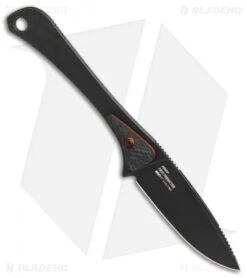 Benchmade Altitude Fixed Blade Knife (3" Black) 15200DLC -Benchmade Shop Benchmade Altitude black BHQ 78766 er side