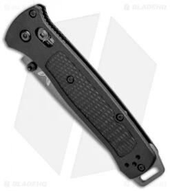 Benchmade Bailout AXIS Lock Knife Black Grivory (3.38" Gray Serr) 537SGY 8 Benchmade Bailout AXIS Lock Knife Black Grivory (3.38" Gray Serr) 537SGY -Benchmade Shop Benchmade Bailout AXIS Lock Black Grivory Gray Serr 537SGY BHQ 96361 jr spine