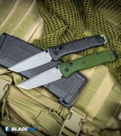 Benchmade Bailout AXIS Lock Knife Green Aluminum (3.4" Gray M4) 537GY-1 -Benchmade Shop Benchmade Bailout AXIS Lock Knife Green Aluminum Gray M4 537GY 1 BHQ 104895 kp tactical web