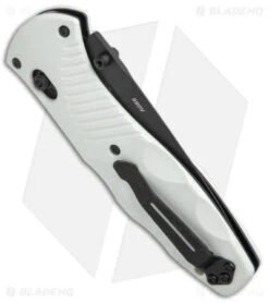 Benchmade Barrage Limited Edition AXIS-Assist Knife White FRN (3.25" Black S90V) -Benchmade Shop Benchmade Barrage Limited Edition AXIS Assist Lock White FRN Black BHQ 175594 jr side