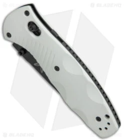 Benchmade Barrage Limited Edition AXIS-Assist Knife White FRN (3.25" Black S90V) -Benchmade Shop Benchmade Barrage Limited Edition AXIS Assist Lock White FRN Black BHQ 175594 jr spine