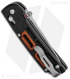 Benchmade Nakamura 486 Saibu AXIS Lock Knife Black G-10/Cocobolo (3" Satin) -Benchmade Shop Benchmade Black Wood jr side