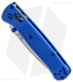 Benchmade Bugout AXIS Lock Knife Blue (3.24" Satin) 535 -Benchmade Shop Benchmade Bugout AXIS Blue Satin 535 BHQ 74149 jr spine large