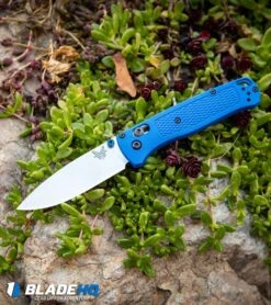 Benchmade Bugout AXIS Lock Knife Blue (3.24" Satin) 535 -Benchmade Shop Benchmade Bugout AXIS Lock Knife Blue Satin 535 BHQ74149 kp rock green shrub web large