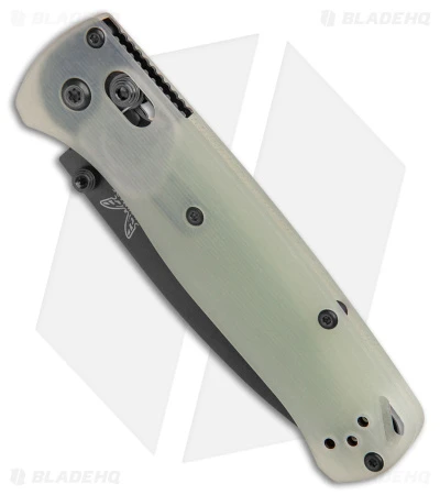 Benchmade Bugout Limited Edition AXIS Lock Knife Jade G-10 (3.25" Black M4) 4 Benchmade Bugout Limited Edition AXIS Lock Knife Jade G-10 (3.25" Black M4) - Image 2