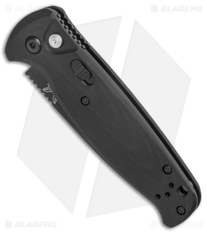 Benchmade CLA Drop Point Automatic Knife Black G-10 (3.4" Black) 4300BK 4 Benchmade CLA Drop Point Automatic Knife Black G-10 (3.4" Black) 4300BK - Image 2