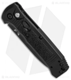 Benchmade 4400SBK Casbah Automatic Knife Black Grivory (3.4" Black Serr) -Benchmade Shop Benchmade Casbah Black Grivory Black Serr 4400SBK BHQ 51632 jr spine