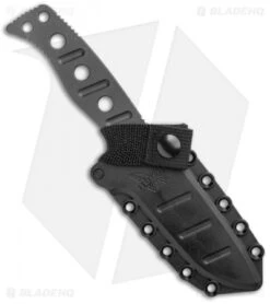 Benchmade Fixed Adamas Fixed Blade Knife Black (4.2" Black) 375BK-1 -Benchmade Shop Benchmade Fixed Adamas Fixed Blade Black Paracord Black 375BK 1 BHQ 118579 jr sheath