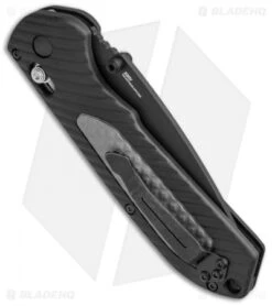 Benchmade Freek AXIS Lock Knife Black/Gray (3.6" Black) 560BK -Benchmade Shop Benchmade Freek AXIS Black Gray Black 560BK BHQ 51605 jr side 2