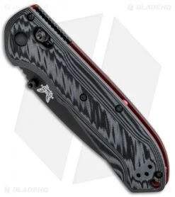 Benchmade Freek Gray/Black G-10 AXIS Lock Knife (3.6" Black CPM-M4) 560BK-1 -Benchmade Shop Benchmade Freek AXIS Lock Black Red G 10 Black 560BK 1 BHQ 92607 jr spine