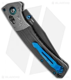 Benchmade Gold Class Crooked River AXIS Lock Knife Carbon Fiber (4" Black DLC) -Benchmade Shop Benchmade Gold Class Crooked River AXIS Lock CF Black DLC 15080BK 191 BHQ 101624 jr side