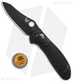 Benchmade Griptilian AXIS Lock Knife Black (3.45" Black) 550BKHG-154CM -Benchmade Shop Benchmade Griptilian AXIS Lock Black Black 550BKHG BHQ 9284 jr bottlecap 1