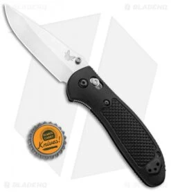 Benchmade Griptilian AXIS Lock Knife Black (3.45" Satin) 551-S30V -Benchmade Shop Benchmade Griptilian AXIS Lock Black Satin 551 S30V BHQ 3330 jr bottlecap 1