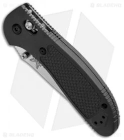 Benchmade Griptilian AXIS Lock Knife (3.45" Satin Serr) 551S-S30V -Benchmade Shop Benchmade Griptilian AXIS Lock Black Satin Serr 551S S30V BHQ 3332 jr spine