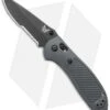 Benchmade Griptilian AXIS Lock Knife Gray (3.45" Black Serr) 551SBKGRY-S30V -Benchmade Shop Benchmade Griptilian AXIS Lock Gray G 10 Black Serr 551SBKGRY S30V BHQ 123894 jr