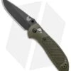 Benchmade Griptilian AXIS Lock Knife Olive Drab (3.45" Black) D2 -Benchmade Shop Benchmade Griptilian Manual Axis Lock D2 OD Green Black 551BKODD2 BHQ 5370 jr