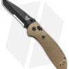 Benchmade Griptilian Tanto AXIS Lock Knife Sand (3.45" Black Serr) 553SBKSN-S30V -Benchmade Shop Benchmade Griptilian Tanto AXIS Lock Sand Black Serr 553SBKSN S30V BHQ 0673 jr