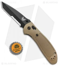 Benchmade Griptilian Tanto AXIS Lock Knife Sand (3.45" Black Serr) 553SBKSN-S30V -Benchmade Shop Benchmade Griptilian Tanto AXIS Lock Sand Black Serr 553SBKSN S30V BHQ 0673 jr bottlecap