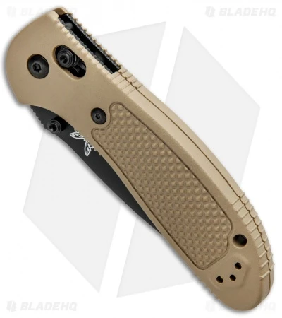 Benchmade Griptilian Tanto Knife Sand (3.45" Black Serr) 553SBKSN-154CM 4 Benchmade Griptilian Tanto Knife Sand (3.45" Black Serr) 553SBKSN-154CM - Image 2