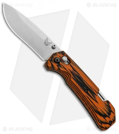 Benchmade Grizzly Creek Axis Lock Knife Orange/Black G10 (3.5" Satin) 15060-1801 4 Benchmade Grizzly Creek Axis Lock Knife Orange/Black G10 (3.5" Satin) 15060-1801 - Image 2