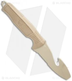 Benchmade H2O Fixed Blade Dive Knife Tan Santoprene (3.5" Tan Serr) 8 Benchmade H2O Fixed Blade Dive Knife Tan Santoprene (3.5" Tan Serr) -Benchmade Shop Benchmade H20 Fixed Blade Dive Tan 112SSN Tan Coated Serr BHQ 123893 jr spine
